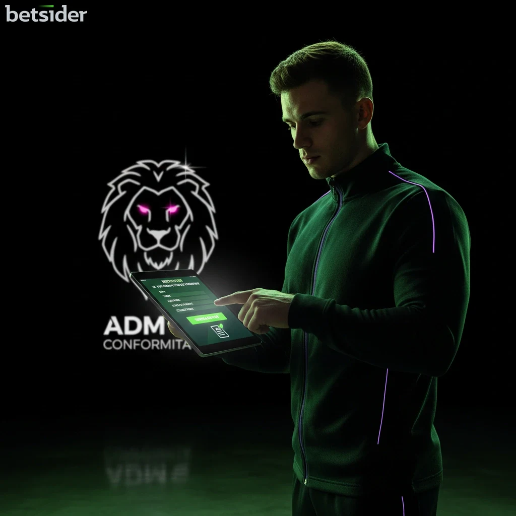 Schermata del modulo di registrazione di Betsider per ottenere un bonus.