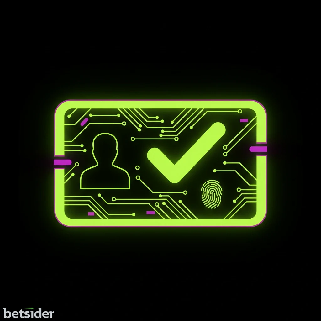 Icona di un documento di identità per la verifica del conto su Betsider